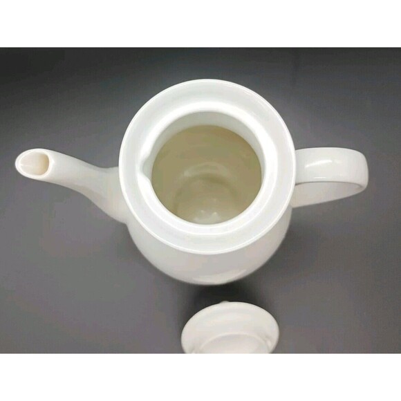 Furstenberg Seit Germany 660/2 Small Coffee Pot Tea Pot White Classic Elegant - Picture 5 of 7